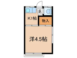 まどか荘【2階】の間取り