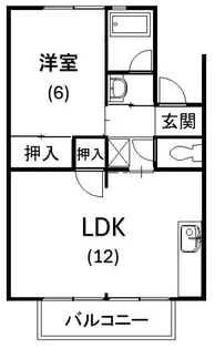 静岡県浜松市中央区富塚町【アパート】の間取り