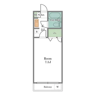 佃ビル【3階】の間取り