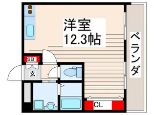 グレ-ス船堀【2階】の間取り