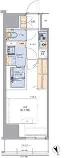 東京都江東区門前仲町2【マンション】の間取り
