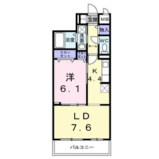 喜鈴【3階】の間取り