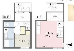 VENN【2階】の間取り