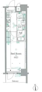 ヴォーガコルテ早稲田弐番館【4階】の間取り