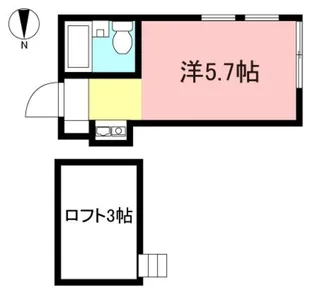 スターシェモア代田橋【2階】の間取り