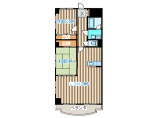 センチュリーヤマト【2階】の間取り