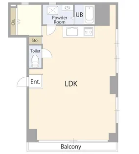 FIRSTSTAGE ASAKUSA BUILDING【6階】の間取り