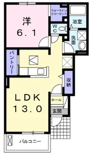 フォーリスト・パーク【1階】の間取り