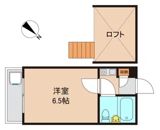 オッコララNo.4【2階】の間取り