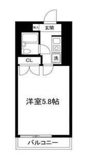 メルカード新高円寺【2階】の間取り