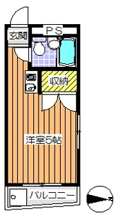 フィリアFMT【2階】の間取り