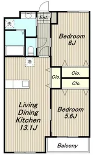 ブランメゾン【2階】の間取り