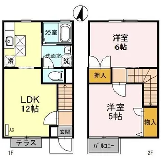 アネックス Aの間取り