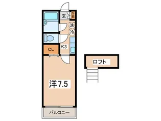 サニ-ベ-ル【1階】の間取り