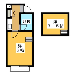 第五メゾン稲垣【1階】の間取り