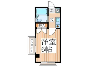 ハイムカトレア田無II【3階】の間取り