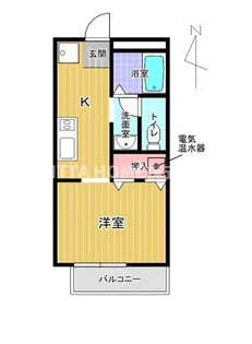 コーポ ステラ【2階】の間取り