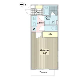 GALLARIA【1階】の間取り