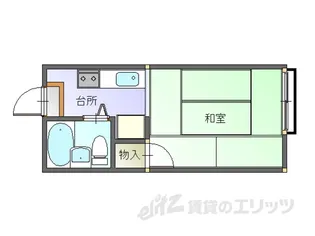 キャッスルハイツ古沢【2階】の間取り