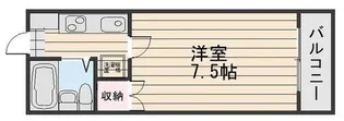 奥田西町ハイツ【4階】の間取り
