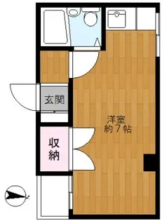 パルセ千駄木【3階】の間取り