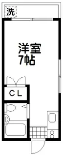 コーポカトレア【2階】の間取り