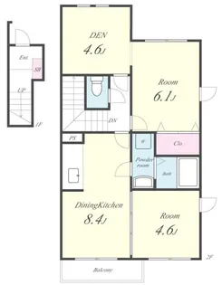 ファイン ラック【2階】の間取り