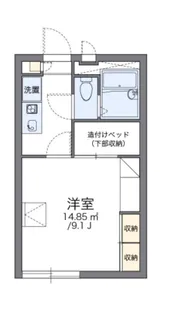 レオパレスパストラル【2階】の間取り