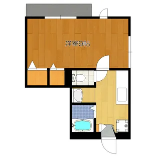 メゾンドール元住吉【1階】の間取り