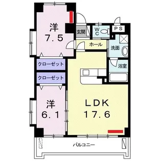 千代’s Garden【3階】の間取り