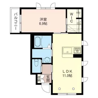 ファミーユ【1階】の間取り