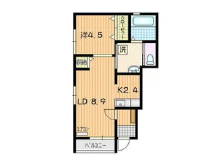 Sun Rose duo(サンローズ ドゥオ)【1階】の間取り