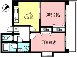 コンフォート向ケ丘【3階】の間取り