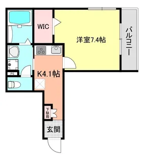 ハイムビバーチェ【2階】の間取り