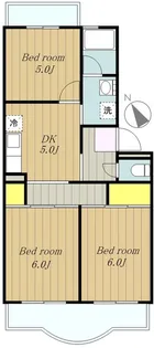 グリーンプラザ御園【3階】の間取り