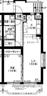 Space Ai【2階】の間取り