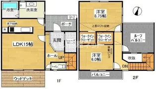 アベニール estの間取り