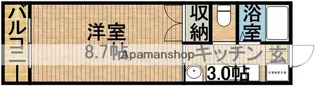 ウィンA【2階】の間取り