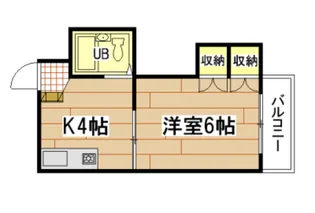 中央ビル【2階】の間取り