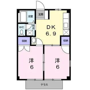 マザーグースI【1階】の間取り