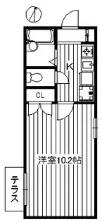 HEIWADAI HILLS【1階】の間取り