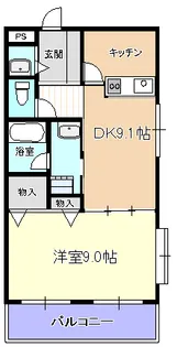 スプランドール戸田【2階】の間取り