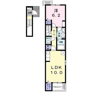 ドミール【2階】の間取り