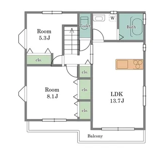 Takahashis【2階】の間取り
