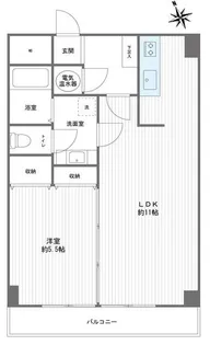 コーポラスときわ台【3階】の間取り