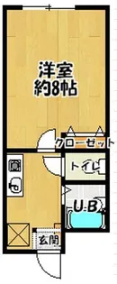 幸輝ビル【2階】の間取り