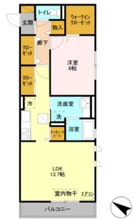 グランディオーソ【1階】の間取り