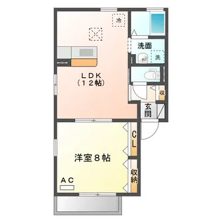 ノイハウス【2階】の間取り