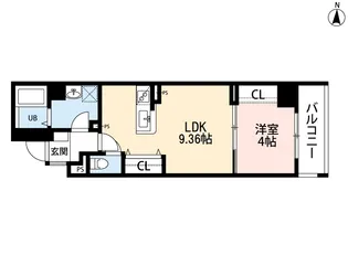 MIRAISM【弊社管理物件】【11階】の間取り