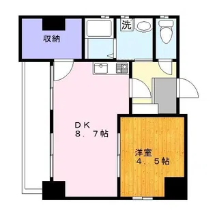 リベルテかじや町【8階】の間取り